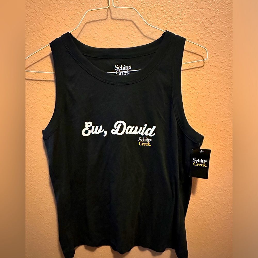 Schitts Creek crop tank top